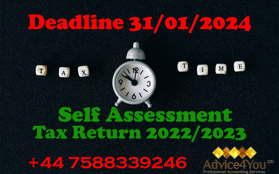 Self Assessment Tax Return 2022/2023